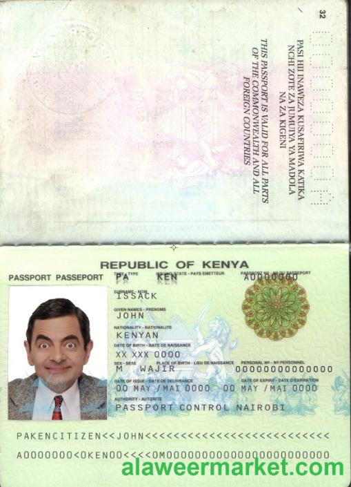 Kenya passport